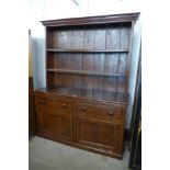 A George III elm and ash dresser