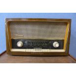 A vintage Grundig radio