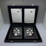 A The Royal Mint 2008 UK Coinage Emblems of Britain and Royal Shield of Arms silver proof