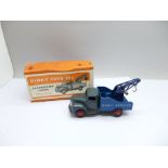 A Dinky Toys 25x Commer Breakdown Lorry, Grey/Blue, boxed