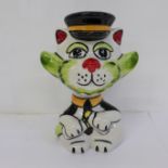 Lorna Bailey, 'Milkman the Cat', signed on the base, 13cm