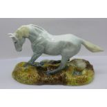 A Beswick Camargue wild horse figure, limited edition 227/1000, 2005, with box