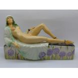 Peggy Davies The Temptress figurine, by Victoria Bourne, base 26cm