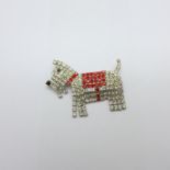 A Butler and Wilson dog brooch