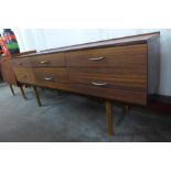 A small afromosia sideboard