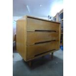 A Stag C-Range oak chest of drawers, by John and Sylvia Reid