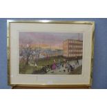 A Helen Layfield Bradley print, framed