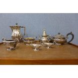 Assorted silver plated ware