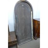 Two 19th Century oak arched doors