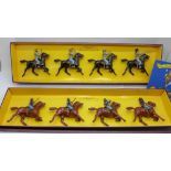 Britains Toys 8853 Confederate and 8854 Union Cavalry figures, boxed