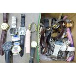 A collection of wristwatches