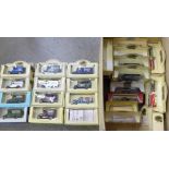 A collection of thirty Lledo model vehicles, boxed