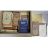 A collection of railway related ephemera, Ordnance Survey maps and books