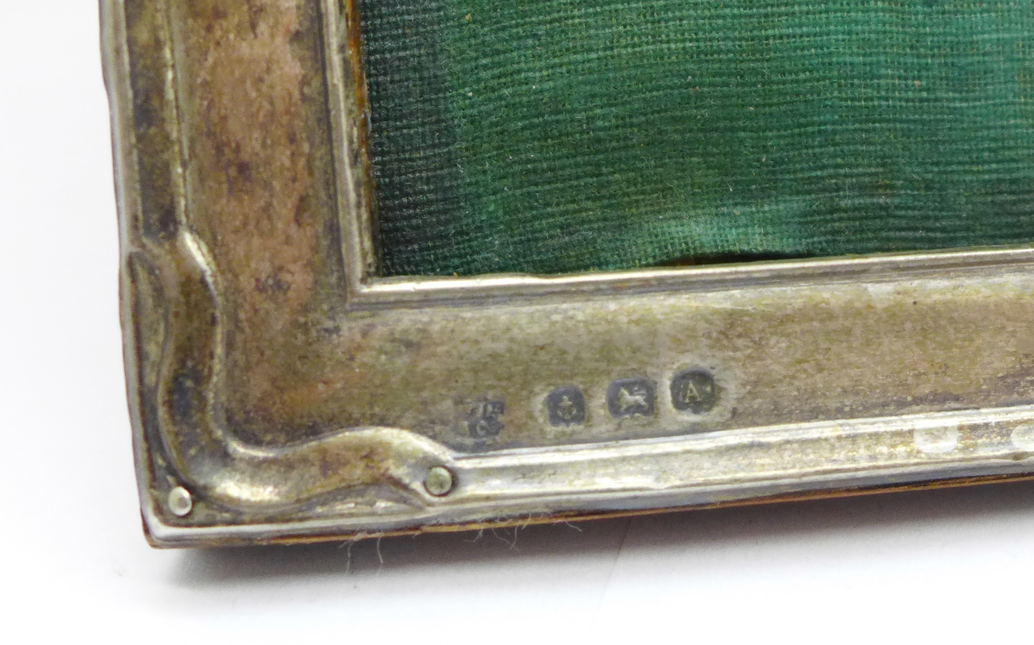 Two silver fronted photograph frames - Image 2 of 3