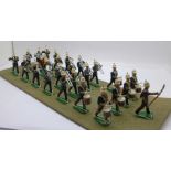 Boxed Britains Royal Marines Band soldier figure set