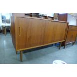 A Danish Poul Hundevad teak sideboard