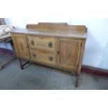 An oak barleytwist sideboard