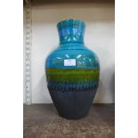 A West German terracotta vase a/f