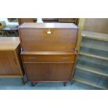 A teak bureau