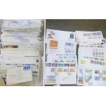 A collection of 360+ first day covers 1946-2005 including regional difinitives