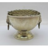A silver bowl, 87g, diameter 8cm