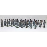 Metal Britains Toys Coldstream Guards marching figures