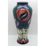 A Moorcroft vase from the ‘Tribute to Charles Rennie Mackintosh’