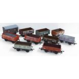 A set of ten Mainline OO gauge model railway wagons