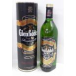 A bottle of Glenfiddich Pure Malt Scotch Whisky