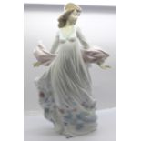 A Lladro hand painted porcelain figurine ?Spring Splendor?, (ref 5898), designed by Regino Torrijos,
