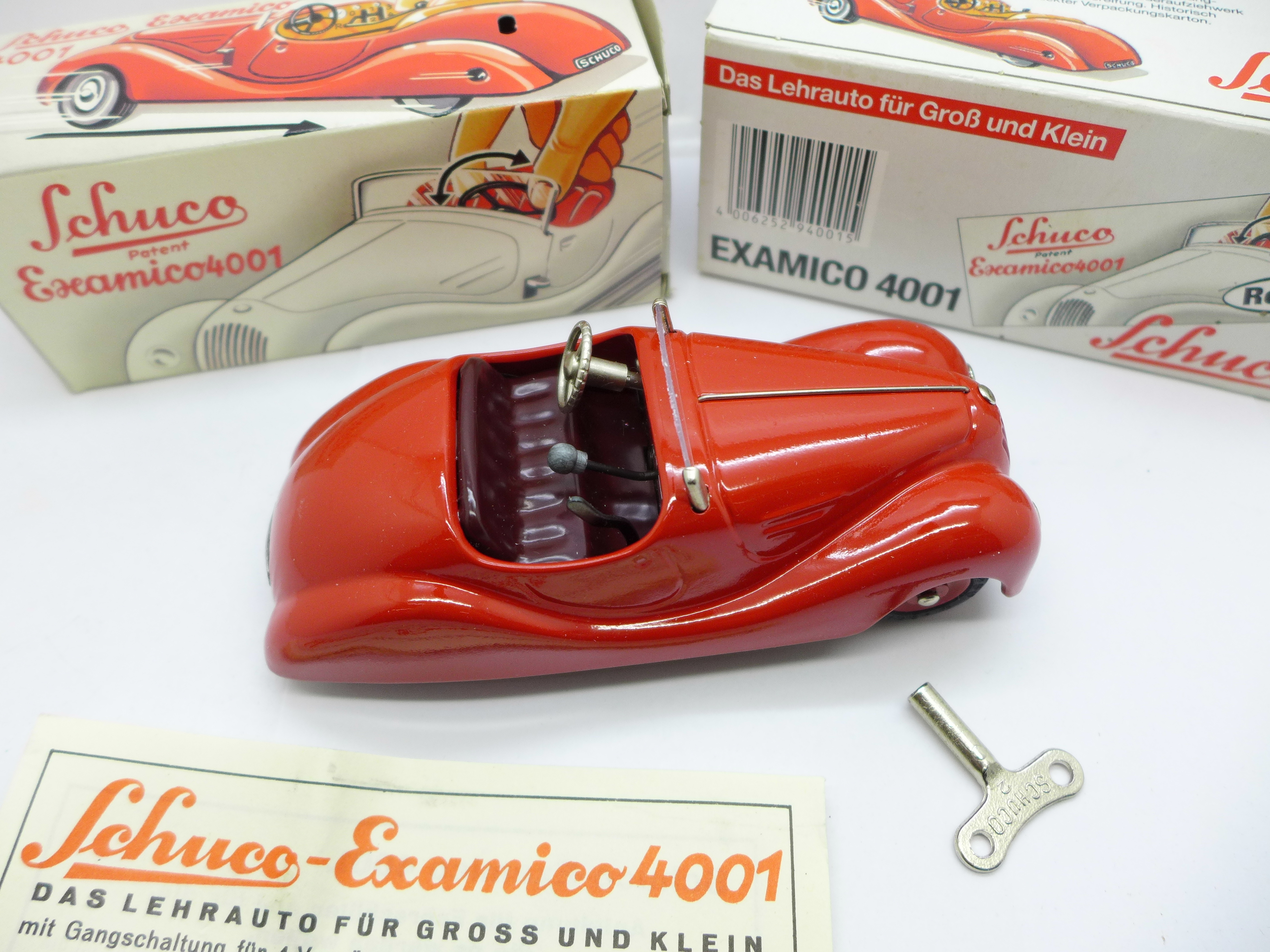 A Schuco Examico 4001 1936 replica car, boxed - Image 2 of 3