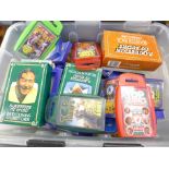 A collection of Top Trumps, A Question of Sport David Coleman Celebrity Cards, other cards, etc.,