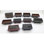 Ten Mainline OO gauge wagons