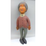 The Beatles interest, a Paul McCartney bendy toy doll, 26cm