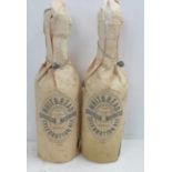 Two bottles of Whitbread Celebration Ale, to mark their 250th Anniversary