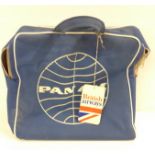 A Pan Am airline cabin bag