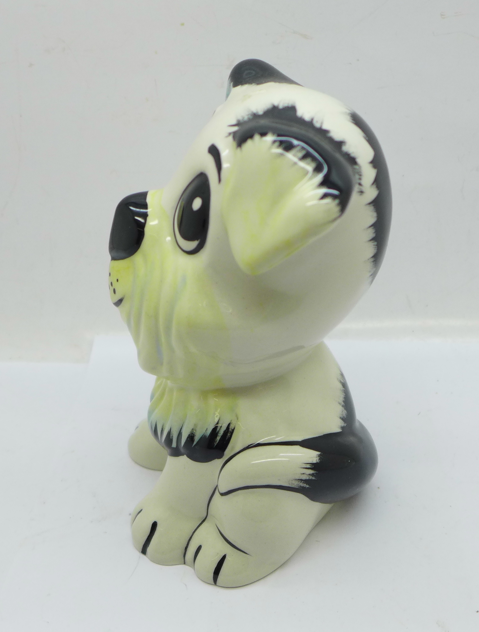 A Lorna Bailey 'Wuf-Wuf the Dog', 13cm, signed on the base - Image 3 of 5