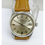 A Tudor Prince Oysterdate, self winding wristwatch, with a Rolex case and Rolex logo on buckle, 33mm