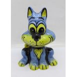 A Lorna Bailey 'Smiley the Cat', 12.5cm, signed on the base