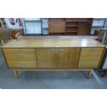 A teak sideboard