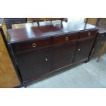 A Stag Minstrel mahogany sideboard