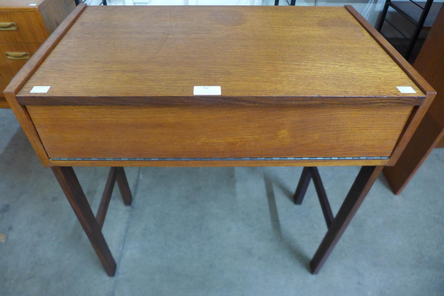 A Danish teak cocktail cabinet