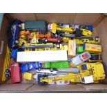 A collection of die-cast models, Matchbox, Corgi, Dinky, etc.