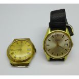 Two Delfin Edox wristwatches