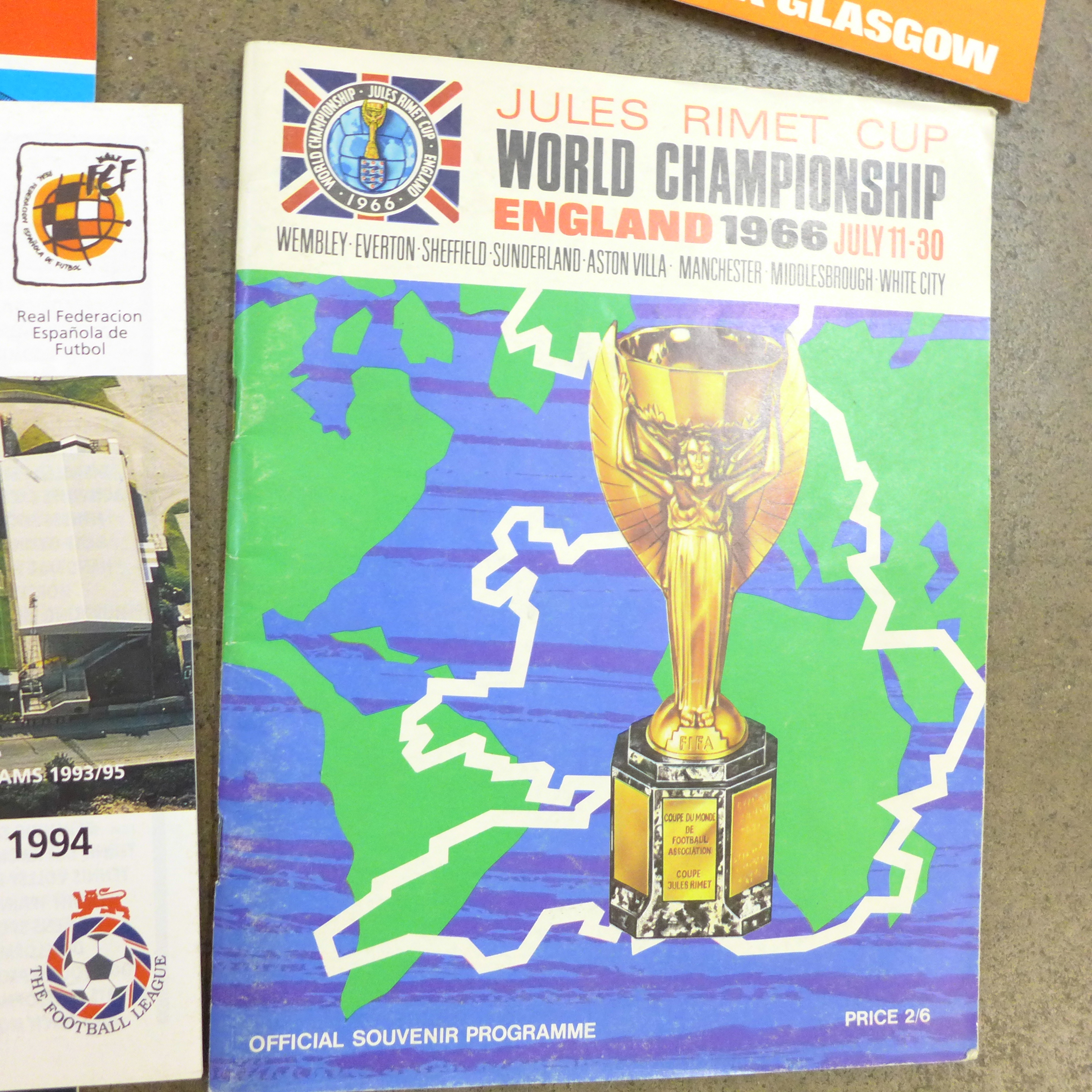 Football programmes; international match programmes including amateur (1948) England v Luxembourg, - Image 3 of 4