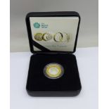 A Royal Mint 2017 proof £1 coin