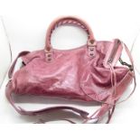 A lady's Balenciaga handbag