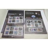 Isle of Man, One Small Step 50 Years of Lunar Exploration - Apollo 50 incudes A4 folder, A4 sheet