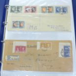 Stamps; King George VI Commonwealth first day covers and commercial mail (56 covers)
