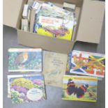 A collection of tea cards, in albums and loose in sets and part sets and a British Freshwater Fishes